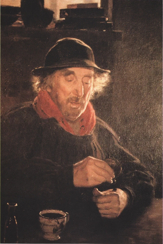 Charles Léandre - Il banditore normanno, Musée de Condé sur Noireau